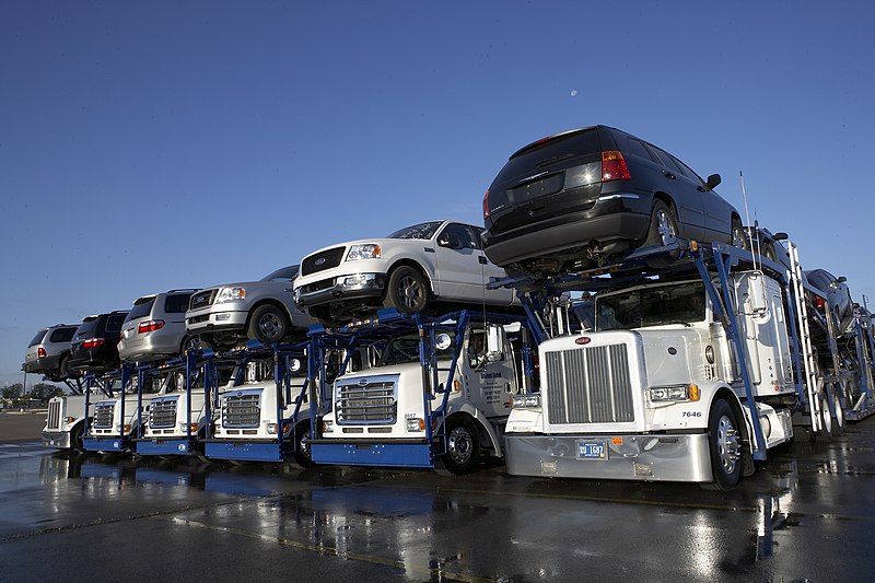 Auto transportation trucks